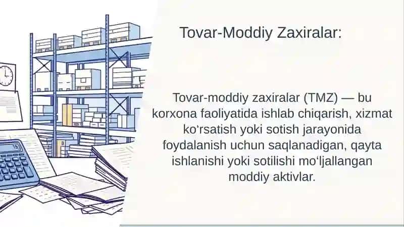 Tovar-Moddiy Zaxiralar 3