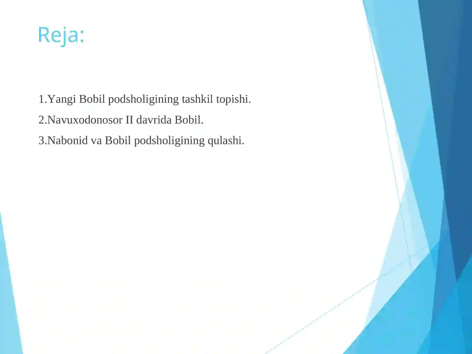 YANGİ BOBİL PODSHOHLİGİ 3