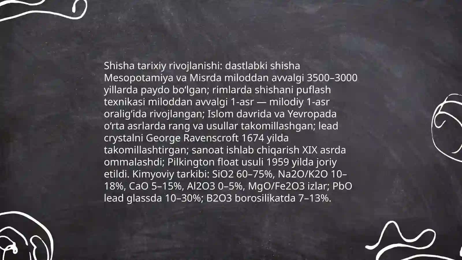 Kimyoda yangi yuksalish bosqichini belgilagan moddalar va materiallar 3