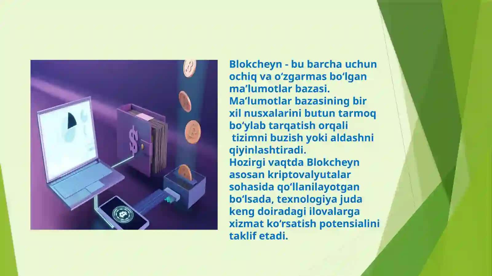BLOKCHEYNTEXNOLOGIYASINING ISHLASHPRINTSIPi 3