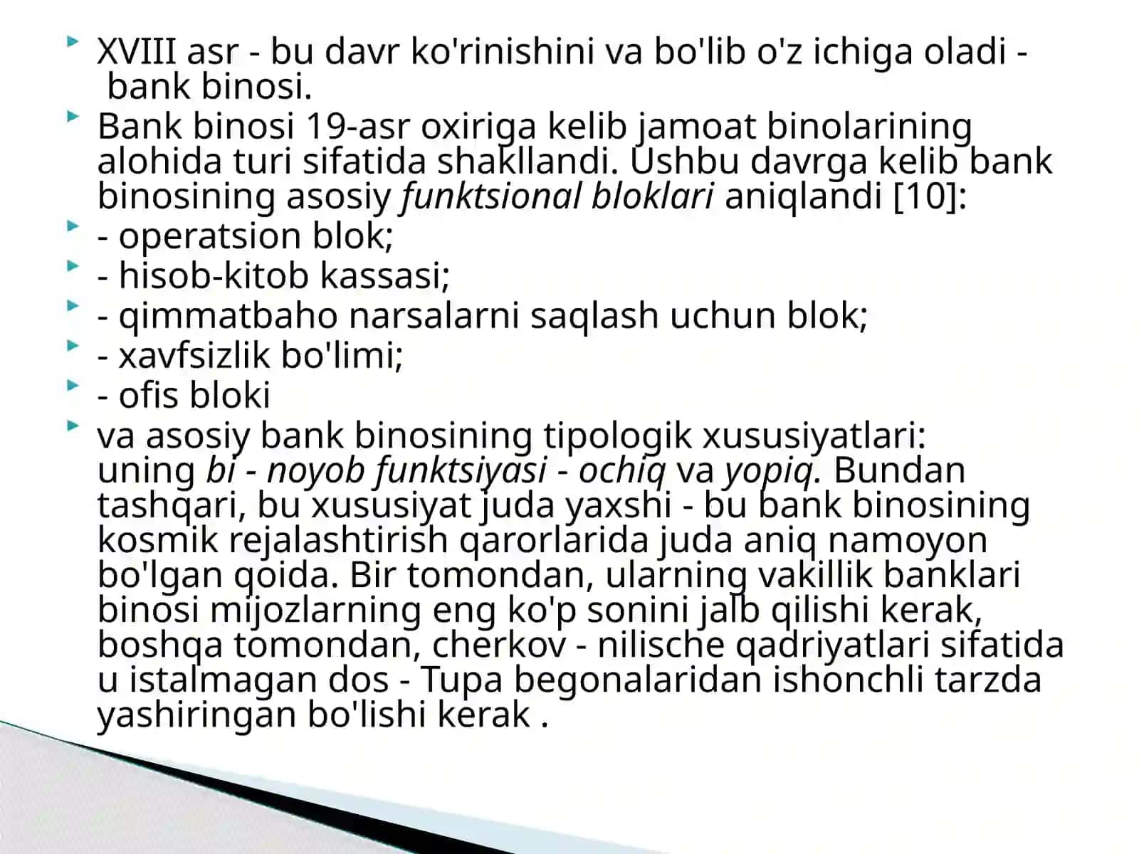 Bank binolari 3