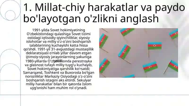 O'zbekistonda Ijtimoiy Siyosiy Jarayonlar 3