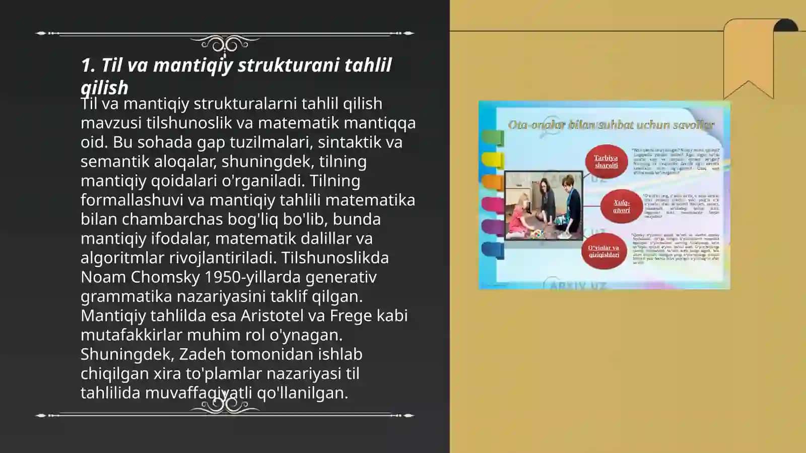 Tilshunoslik va semiotika 3