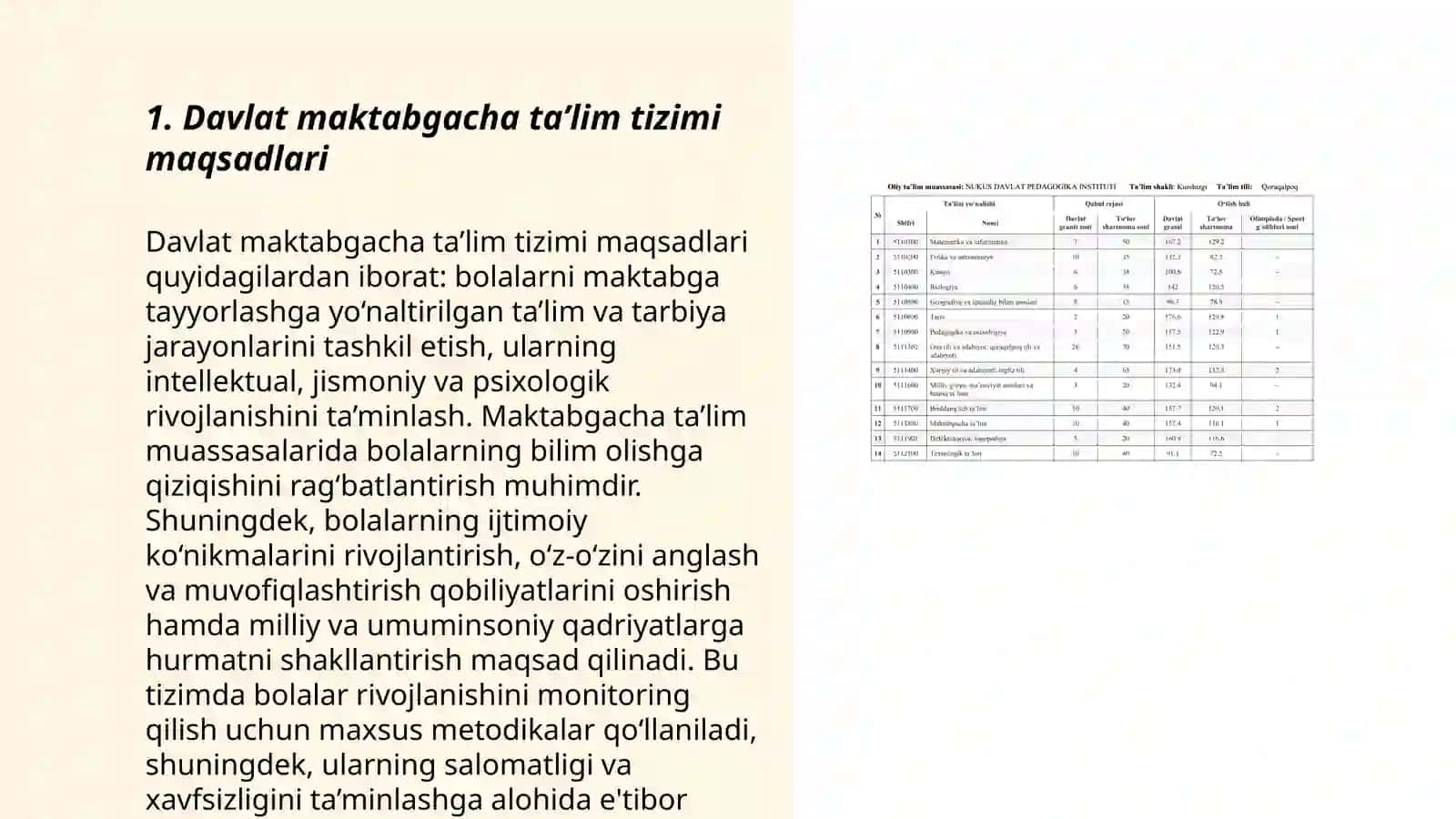 Davlat maktabgacha ta'lim tashkilotini tashkil etish 3