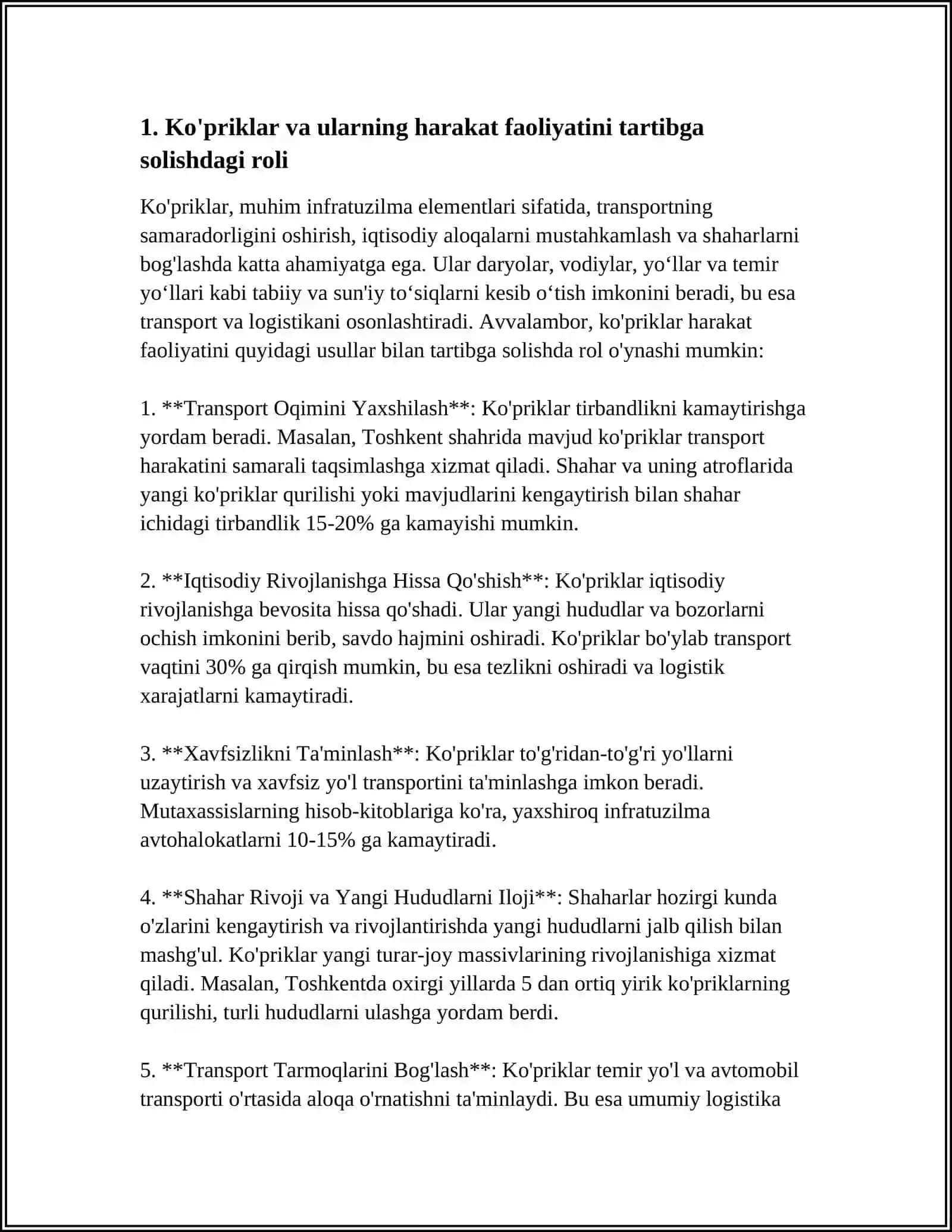 HARAKAT FAOLIYATINI TARTIBGA SOLISHDA KO'PRIK SUTRUKTURASINING ISHTIROKI 3