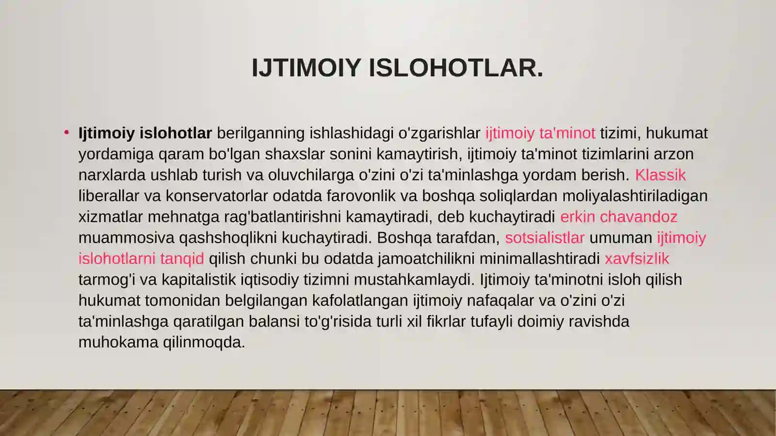 O’zbekistondaijtimoiyislohotlar 3