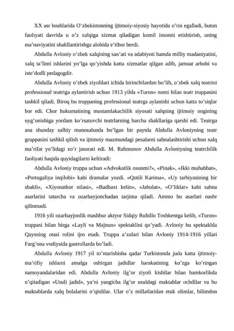 Abdulla Avloniyning pedagogik qarashlari 3
