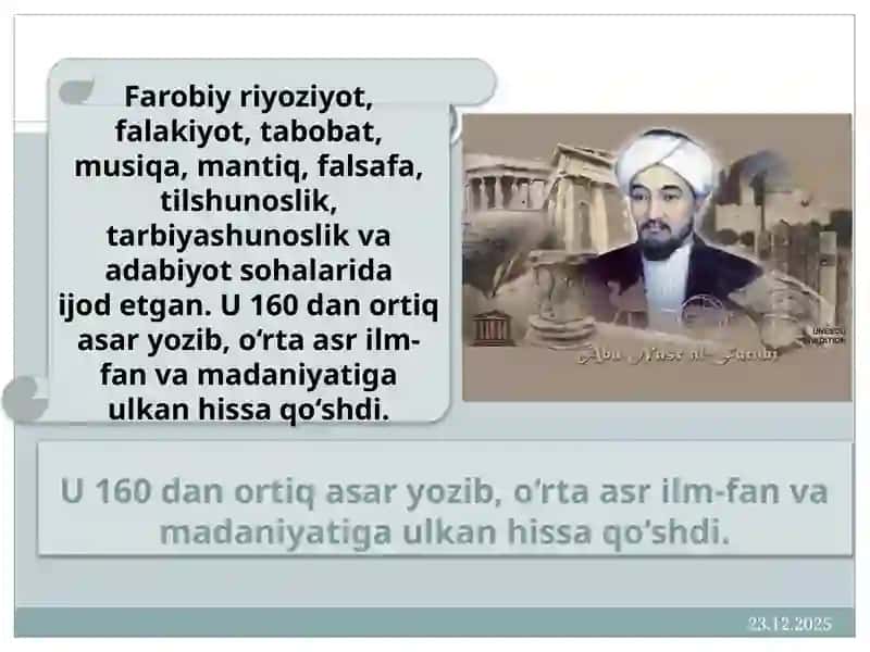 Abu Nasr Farobiy va G'azzoliyning falsafa ilmiga oid qarashlarini qiyosiy tahlil etish (Farobiyning siyosat falsafasi va g'azzoliyning Kimyoi saodat asarlari asosida 3