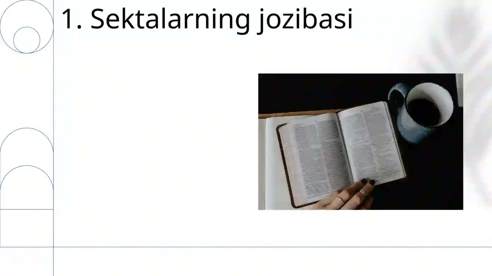 Diniy sektalar haqida 3