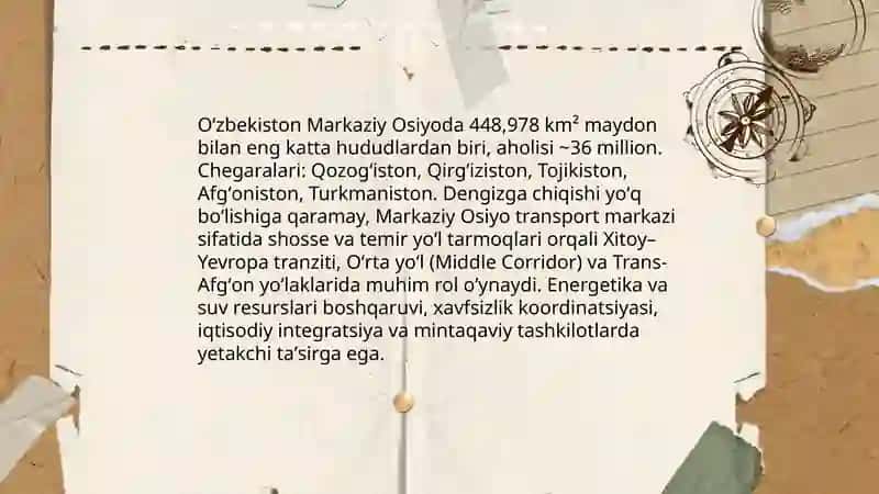 O'zbekistonning geosiyosiy salohiyat 3