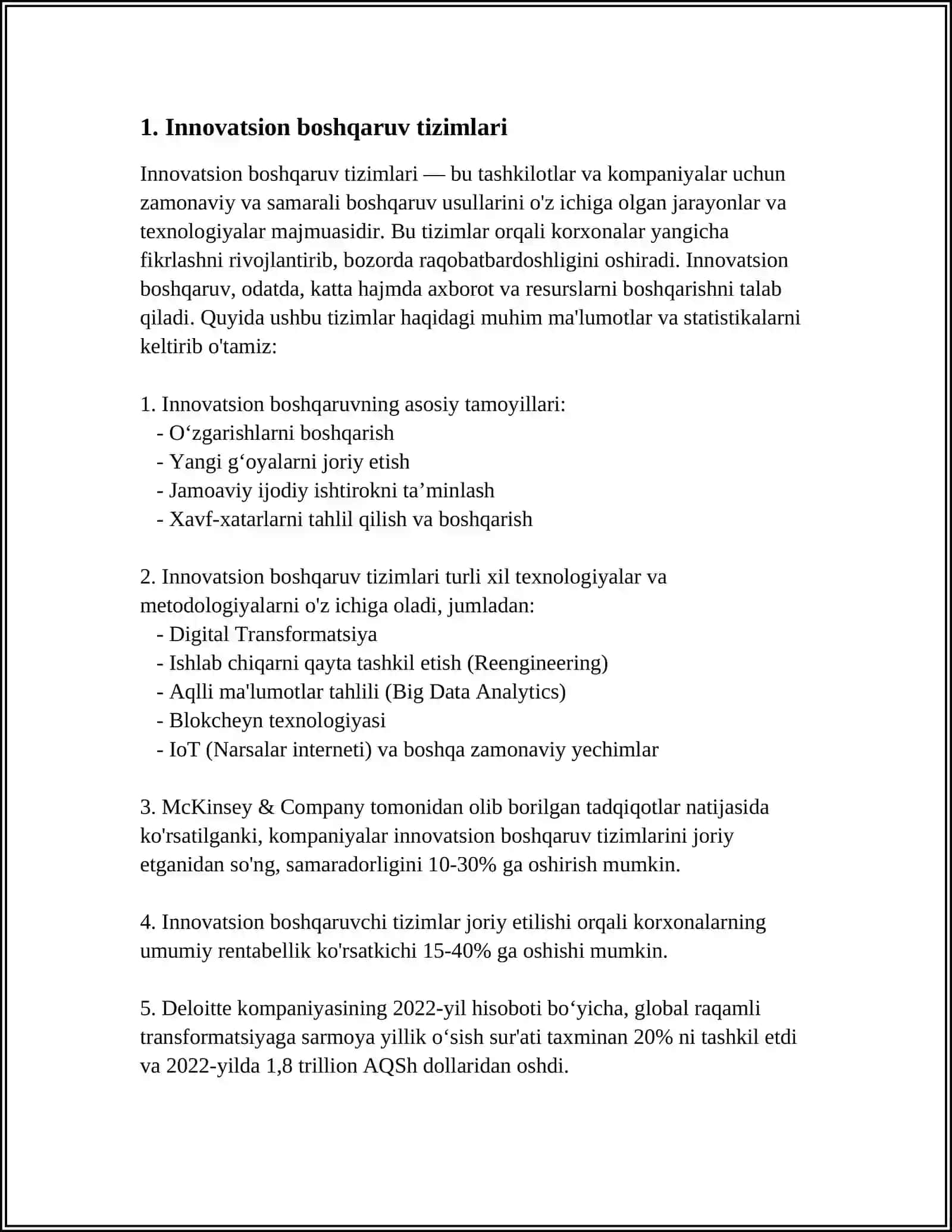INNOVATSION SOHADA KADRLARNI BOSHQARISH TIZIMI 3