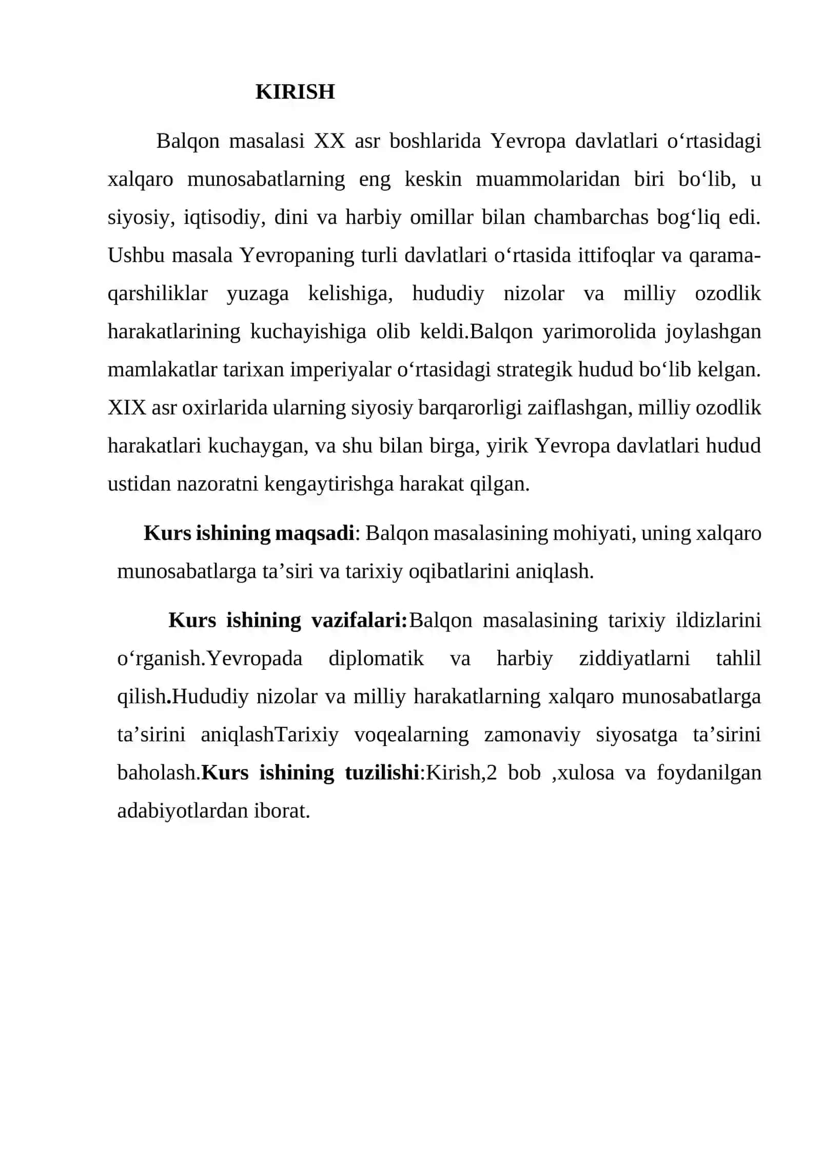 Balqon masalasi va Yevropada xalqoro munosabatlarning keskinlashishi 3