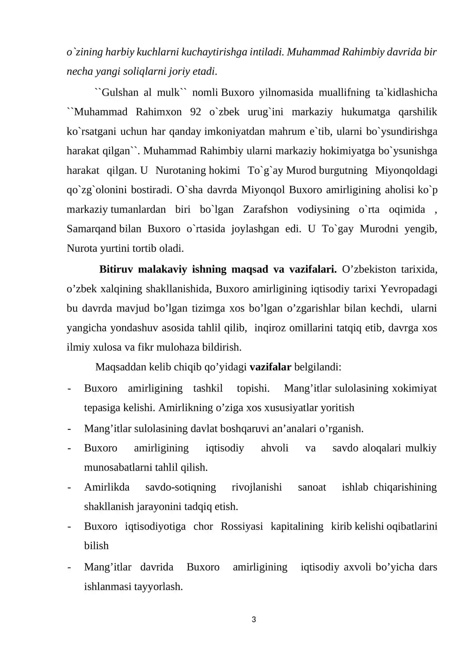 MUHAMMAD RAHIMXONNING MANG’ITLAR HOKIMIYATIGA KELISHI 3