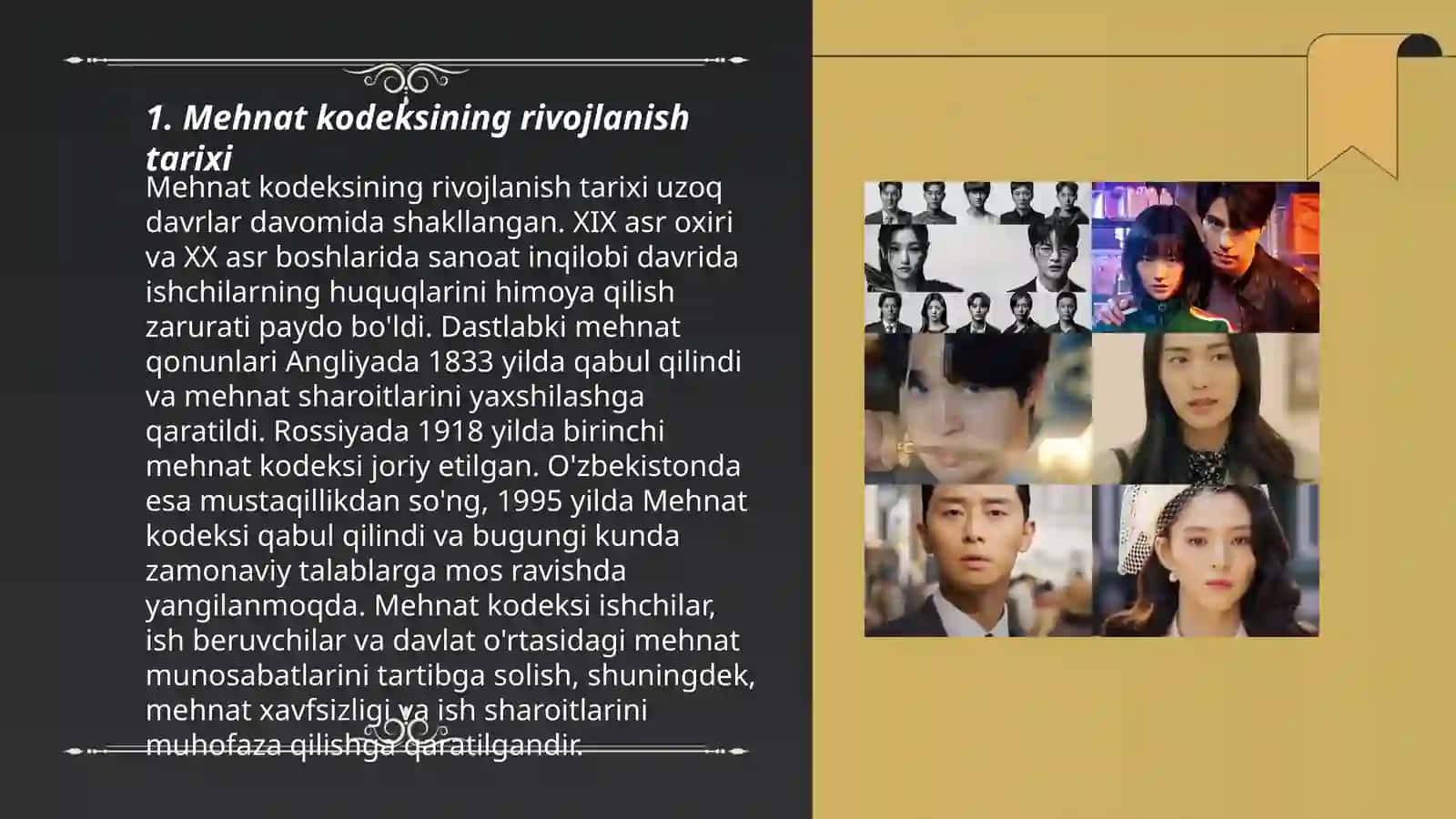 Mehmat kodeksi haqida keng doirada ma'lumot tayyorlash 3