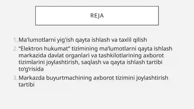 Elektronhukumat tizimi 3