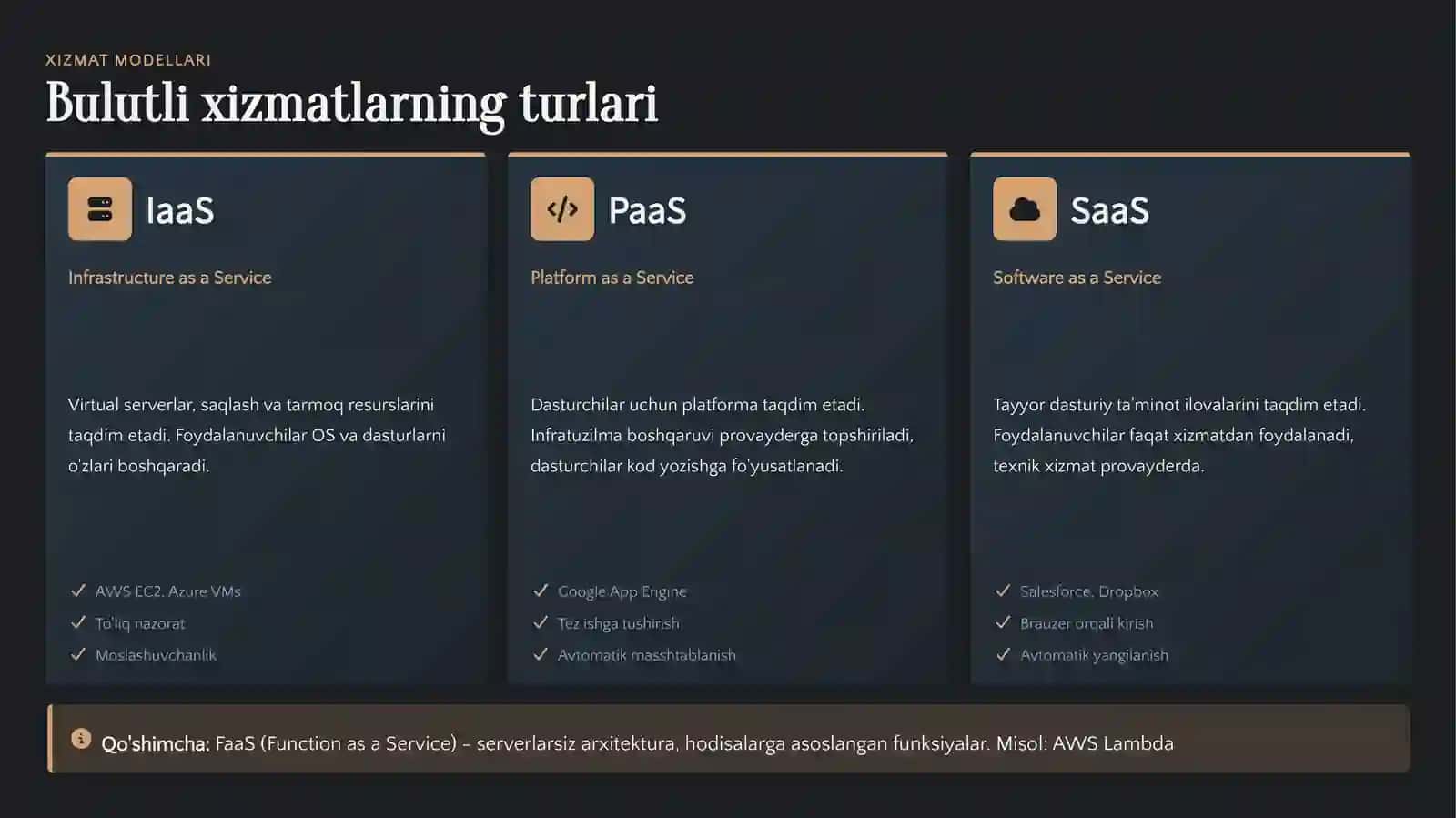 Ma'lumotlarni saqlash va boshqarishning bulutli yechimlari 3