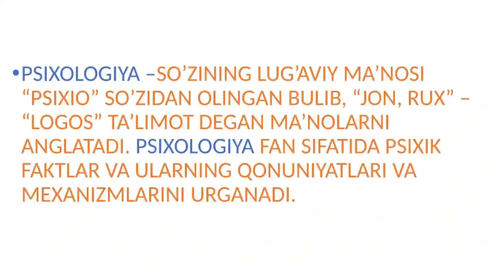 PSIXOLOGIYA FANINING MAQSAD VA VAZIFALARI 3
