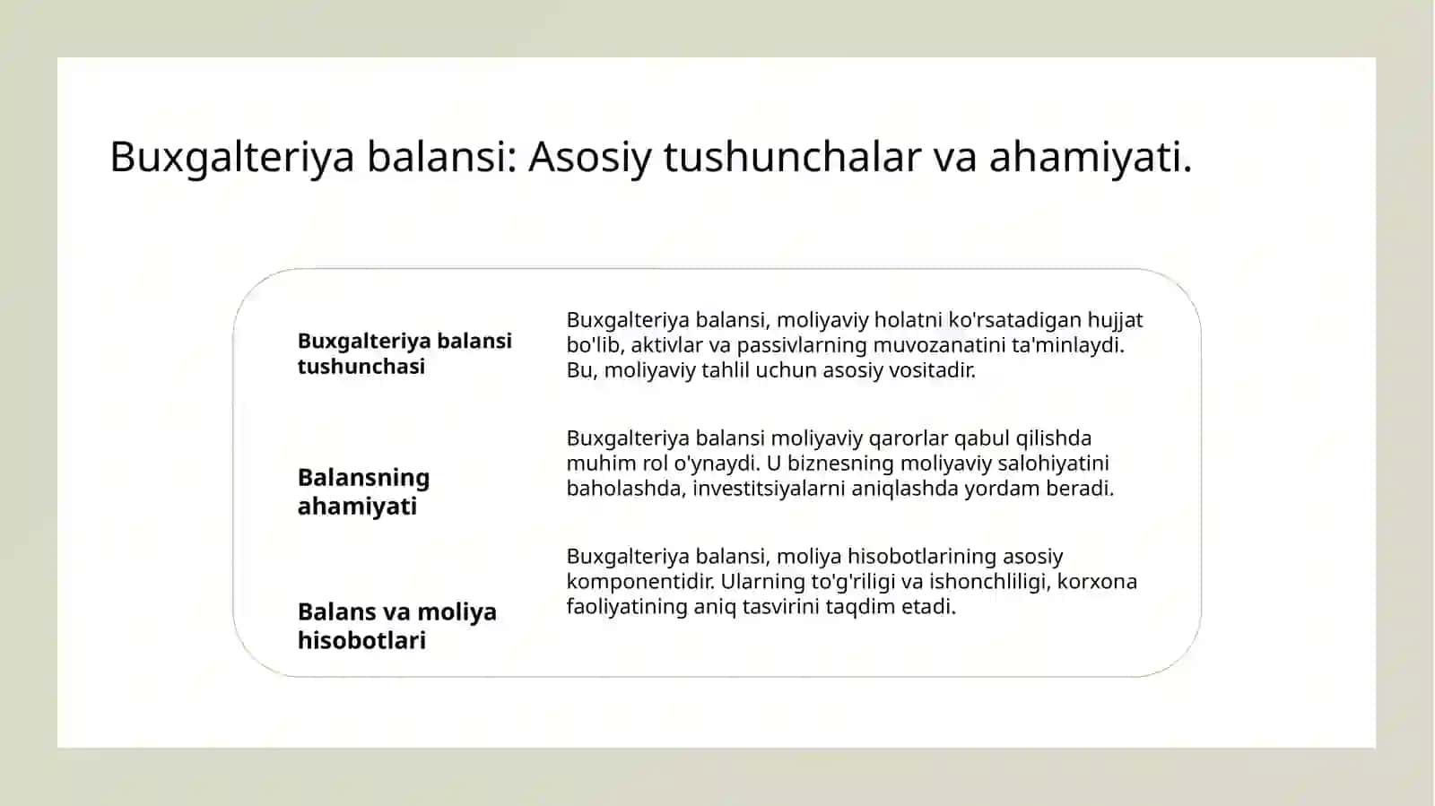 Buxgalteriya balansi va uni tuzish tartibi 3