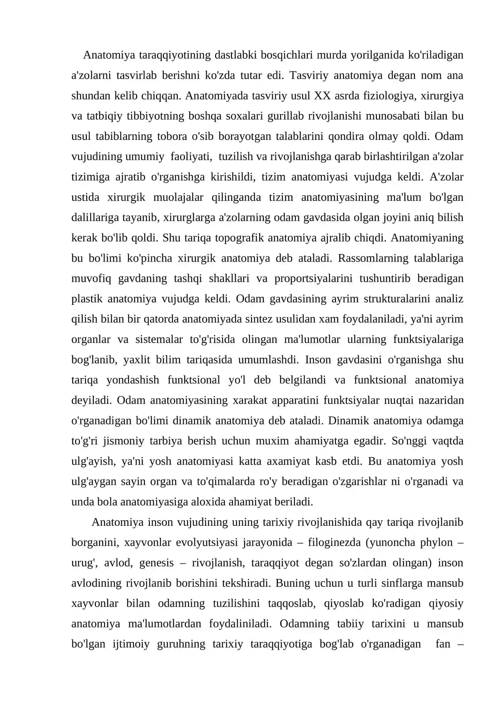 Tibbiy fanlar asosi fanining mazmuni va vazifalari , usullari, qisqacha tarixi 3