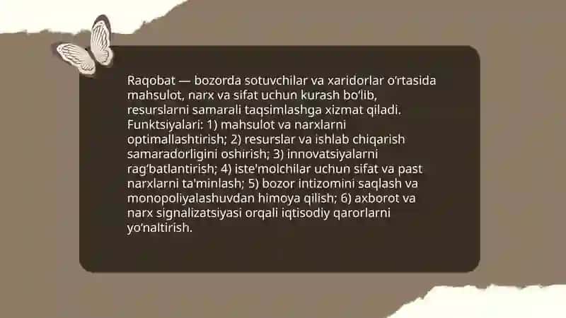 Raqobat va monopoliya 3
