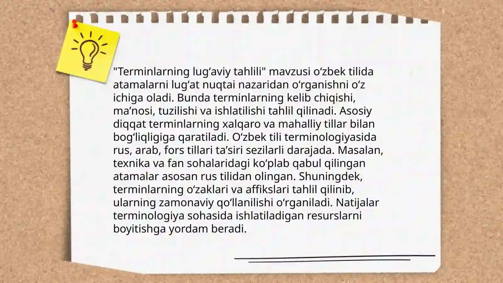 Termin- soʻz birikmalar 3