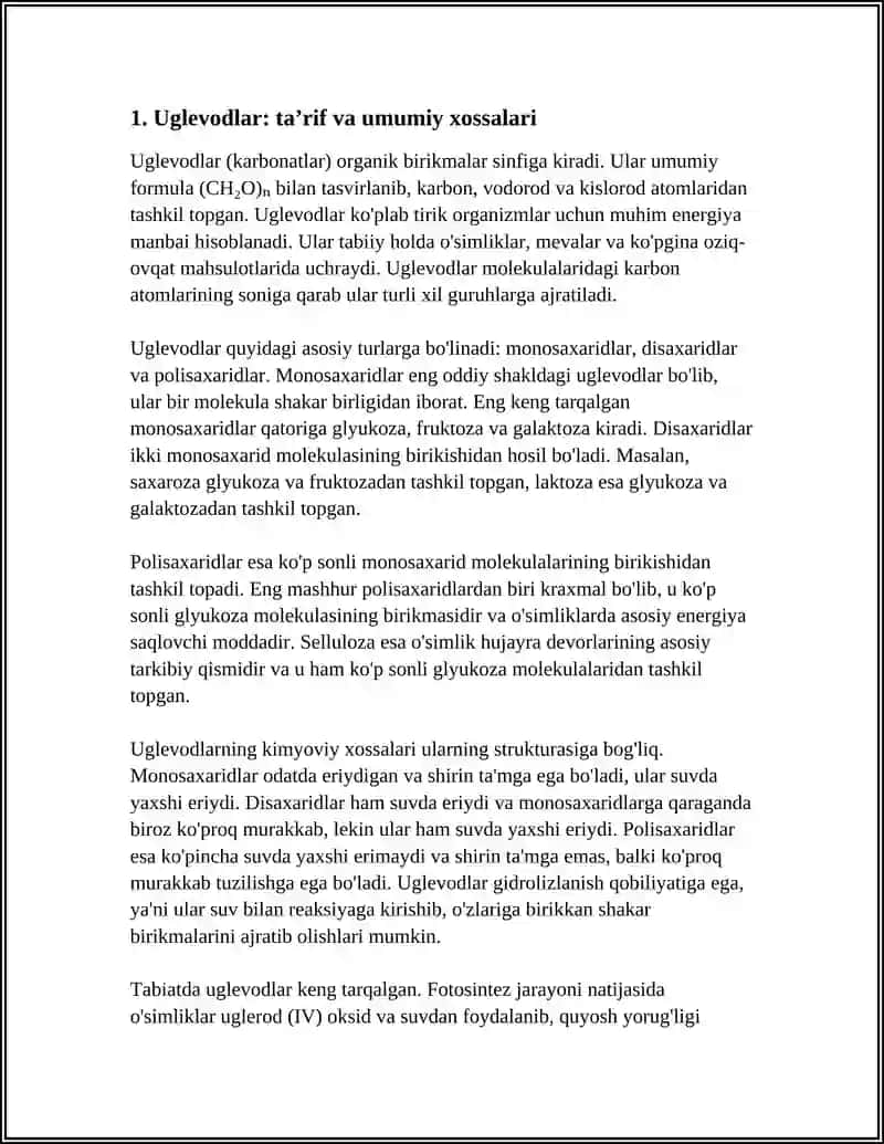 Uglevodlar 3