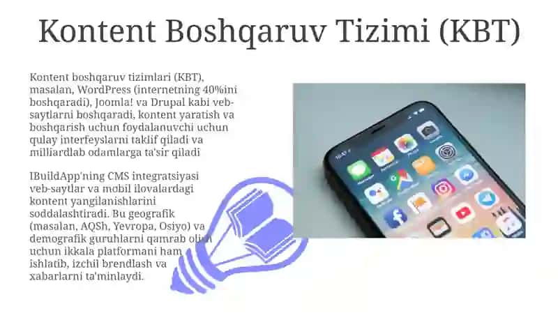 Ibuildapp dasturida mobil ilova yaratish 3