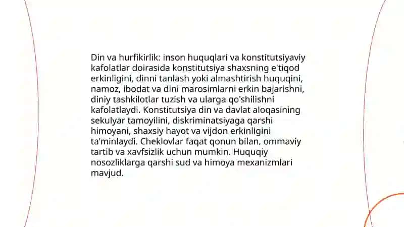Din va hurfikirlik 3