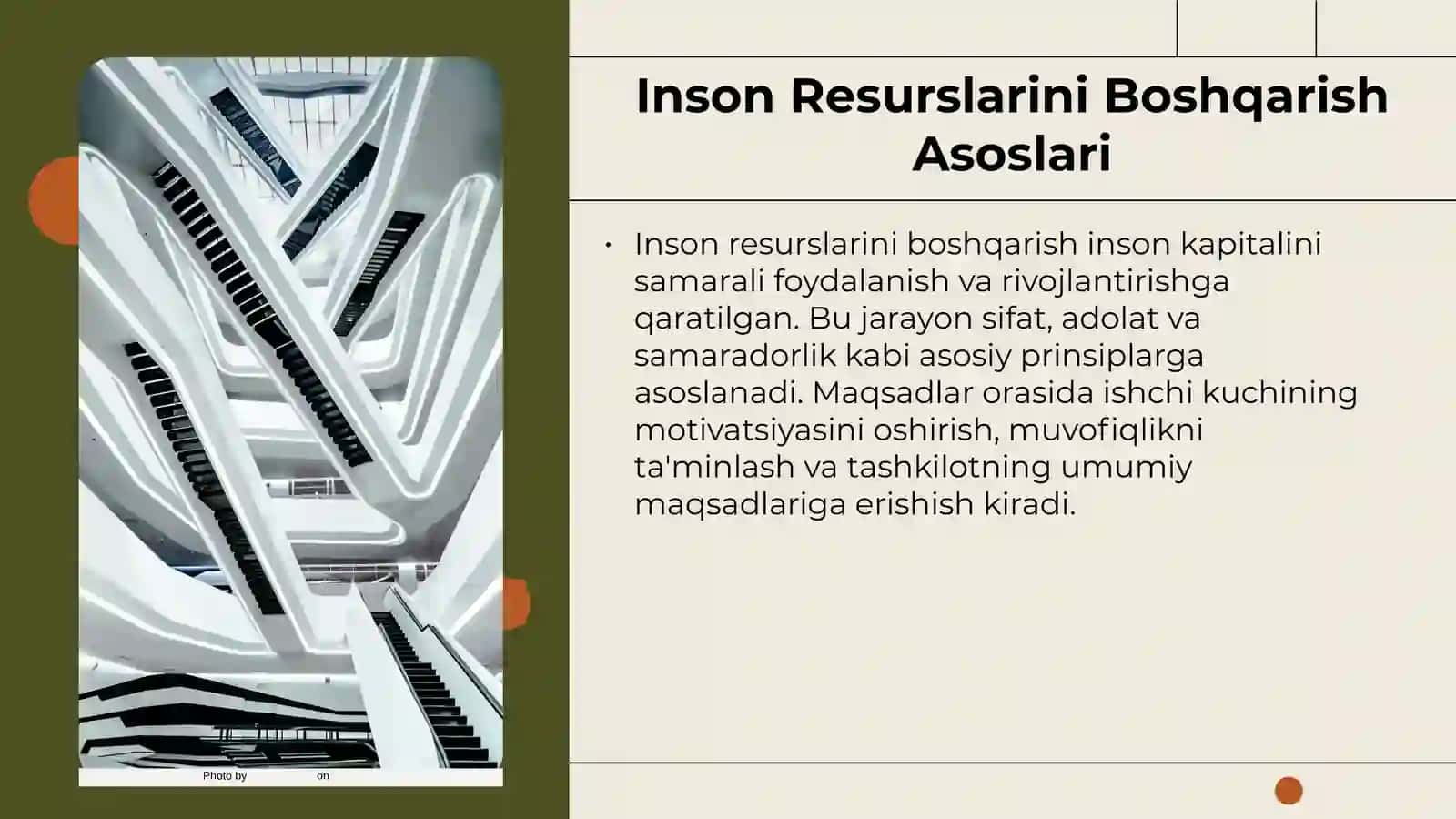 Inson resurislarini boshqarishda boshqarish va nazorat. 3