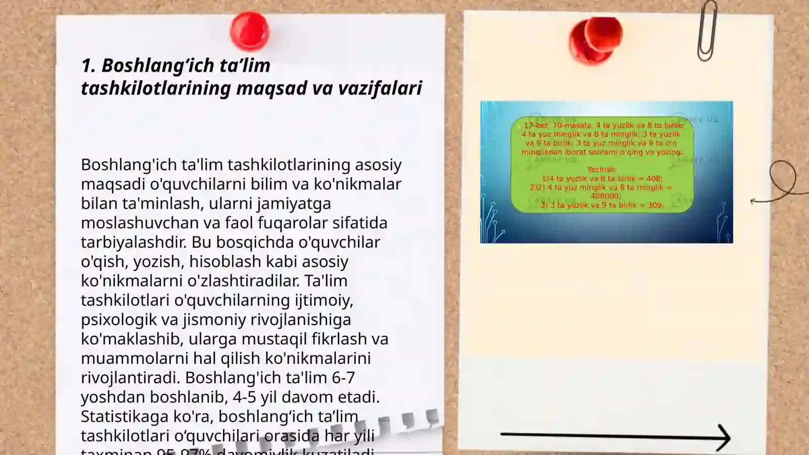 Maktabgacha ta'lim tashkilotida D.T.S talablarini o'rganish asosida ma'lumot tayyorlash 3