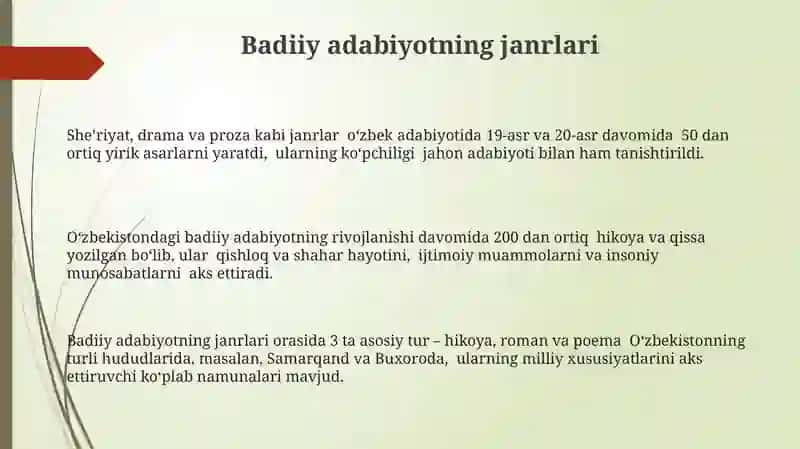 Matn turlari va tarkibi 3