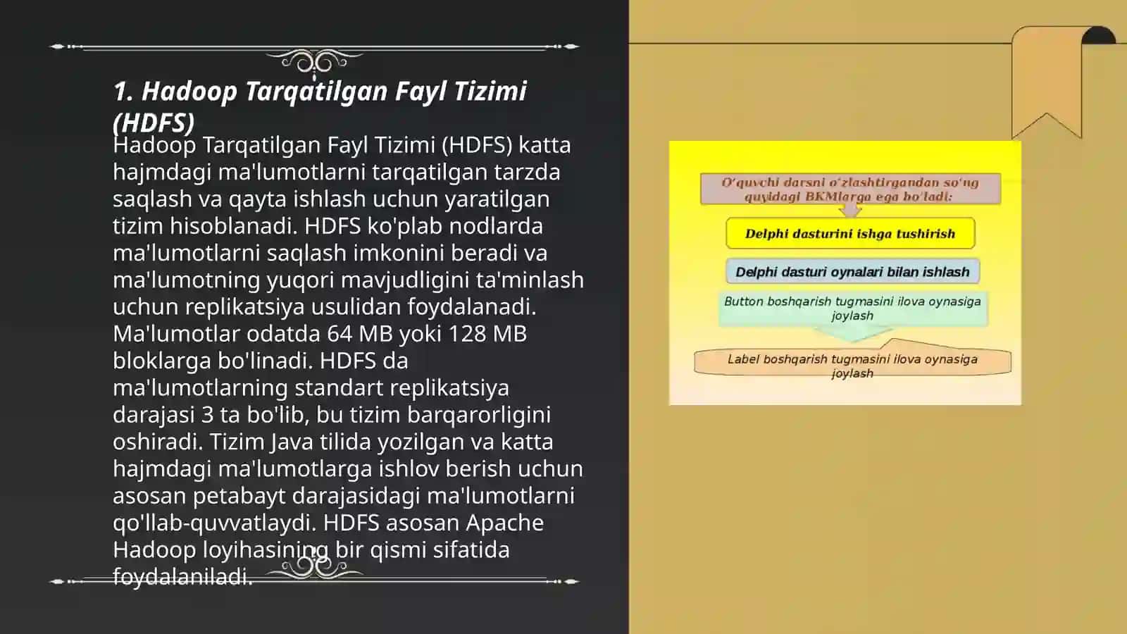 KATTA MALUMOTLARNI QAYTA ISHLASH TEXNOLOGIYALARI 3