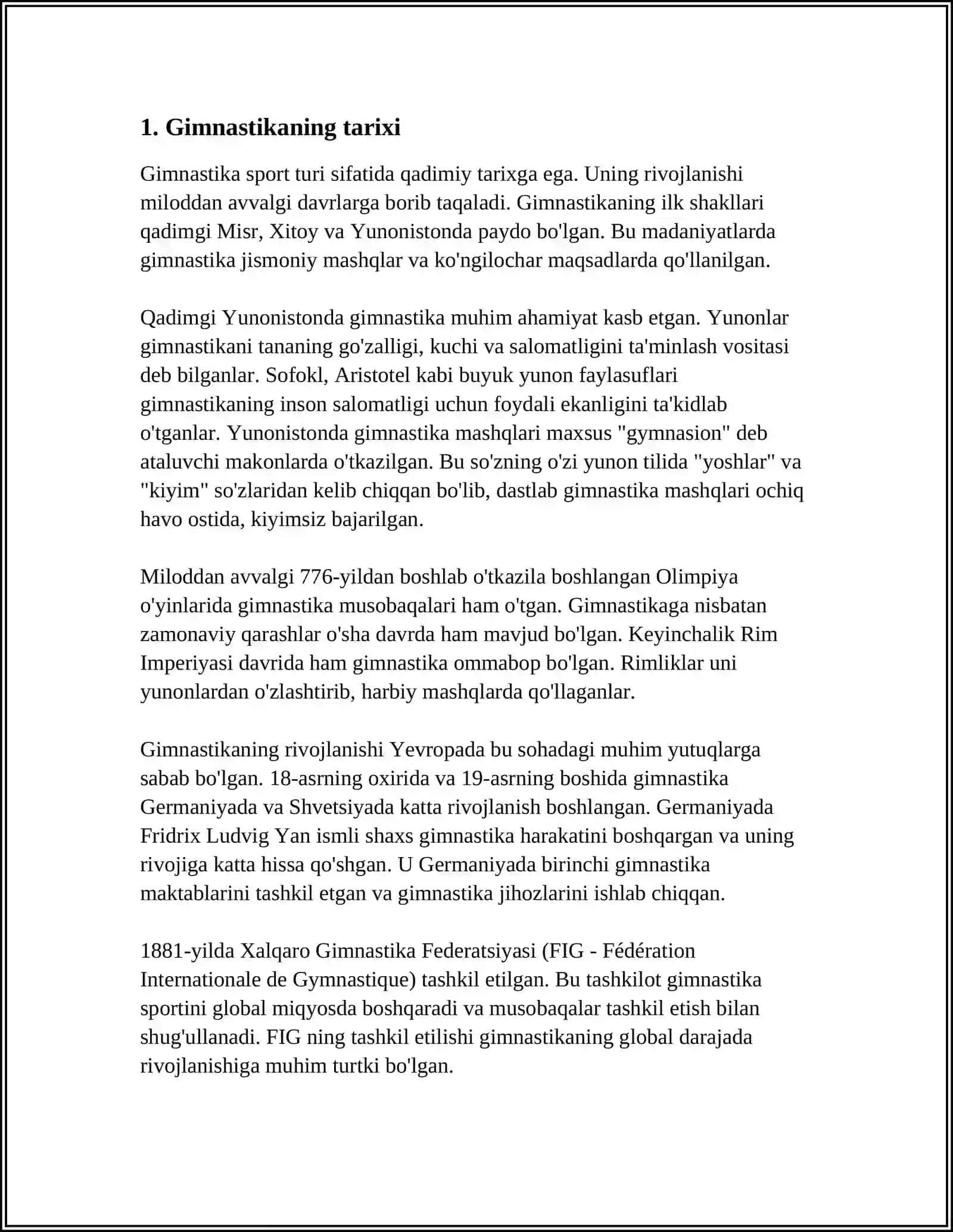 GIMNASTIKA VA UNING TURLARI 3
