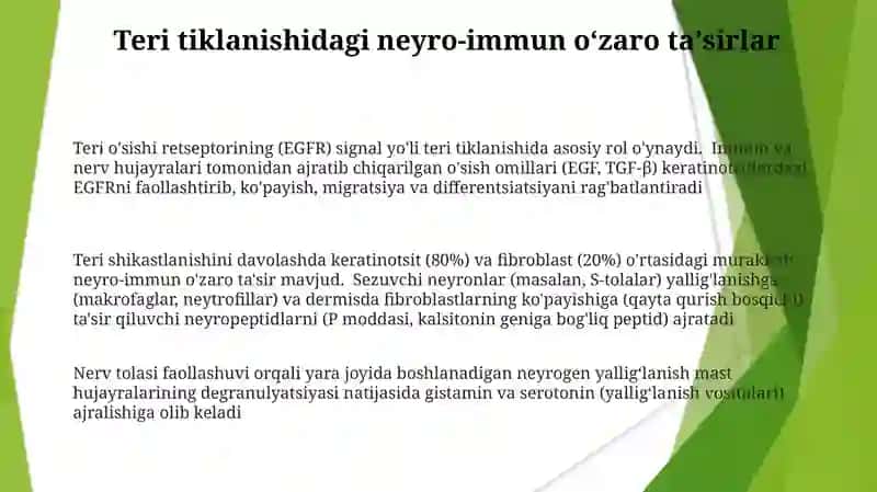 Qon hujayralarining fiziologik va reperativ regeneratsiyasi mexanizmlari 3