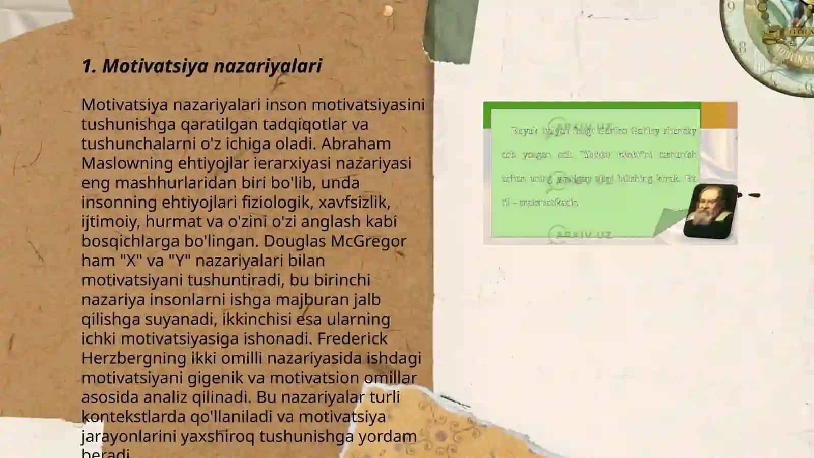 Motivaciya va motivlarni oʻrganish metodlari 3