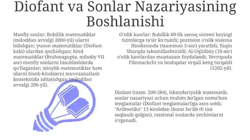 O'nlik kasrlar va manfiy sonlar 3