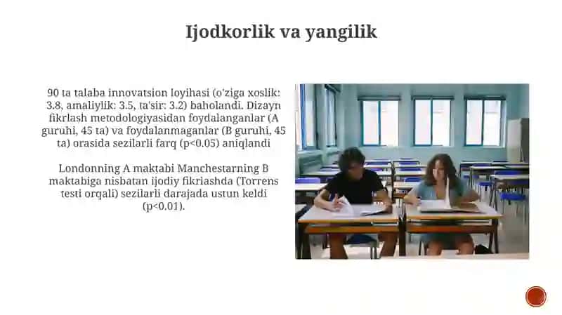 Student mezoni boyicha ikki tomonlama oʻzaro taqqoslash 3