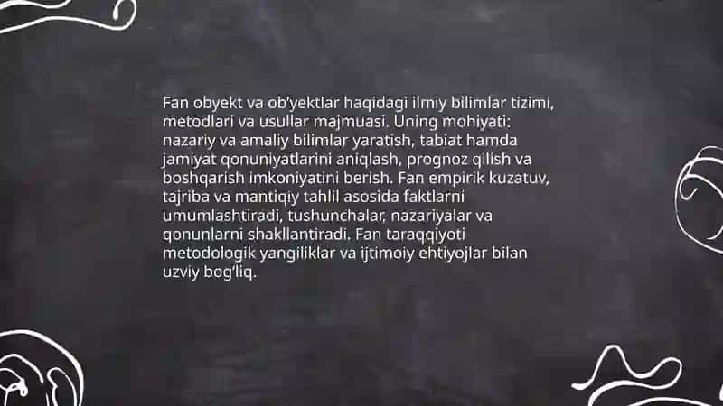 Fan tushunchasi va fan taraqqiyotining bosqichlari 3