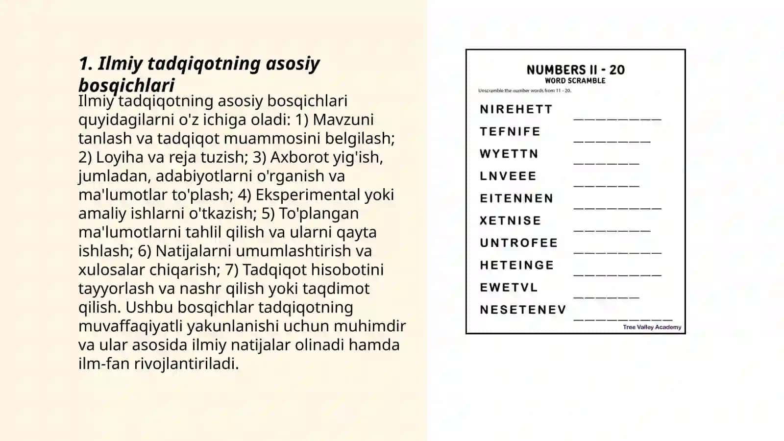 Ilmiy tekshirish ishlarining asosiy turlari 3