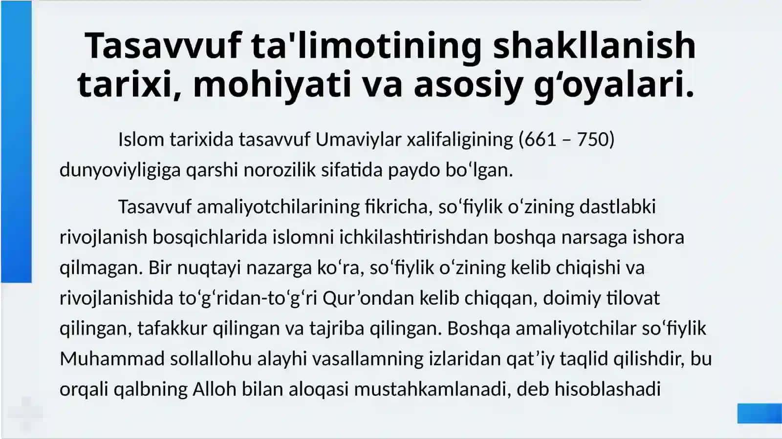 Tasavvuf ta’limotining Sharq madaniyatiga ta'siri 3