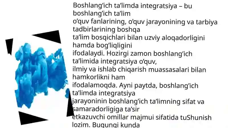 Boshlang'ich ta'limda bo'limlararo integratsiya 3