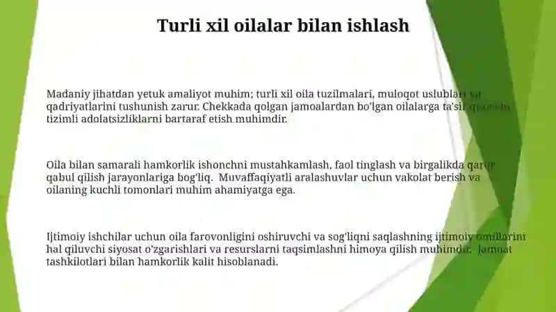 Notinch oilalar bilan ijtimoiy ish 3