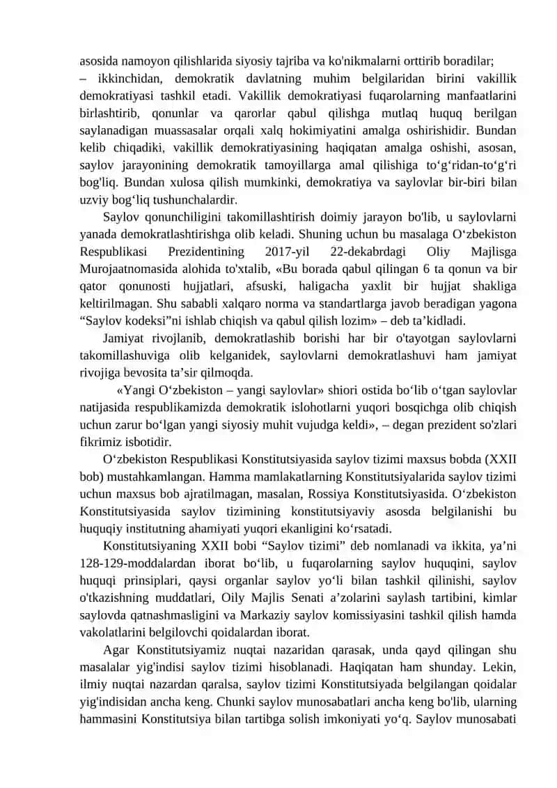 O‘zbekiston Konstitutsiyasida Davlat Hokimiyati 3