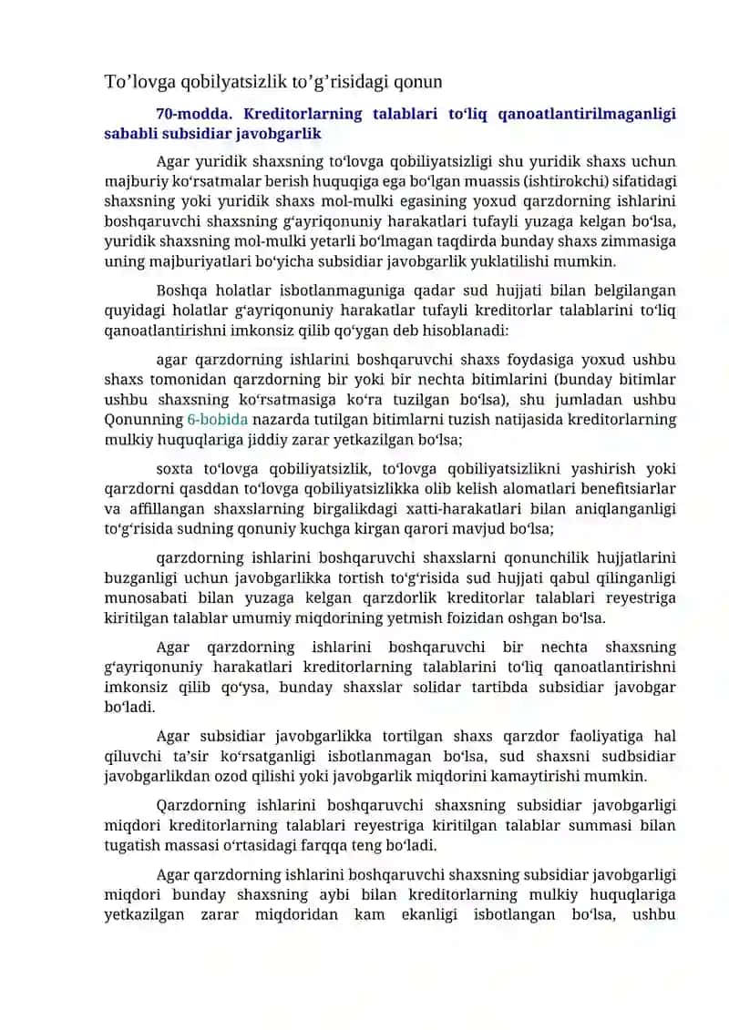 Biznes huquqidan amaliy kazuslar to'plami va ularga yechimlar 1-qism 3