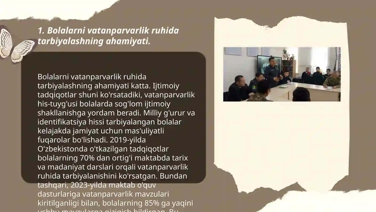 Bolalarni vatanparvarlik ruhida tarbiyalashda maktabgacha taʼlim tashkilotlarining oʻrni 3