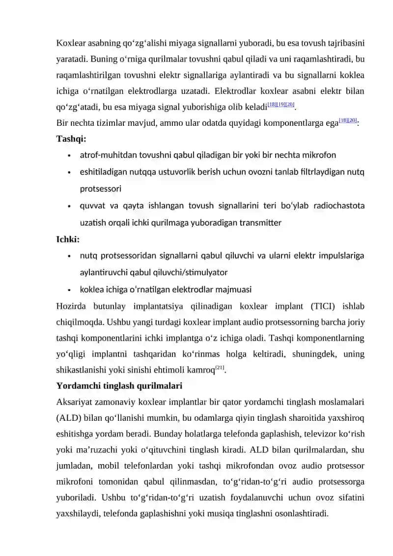Koxlear implanti bolalar uchun ta'lim 3