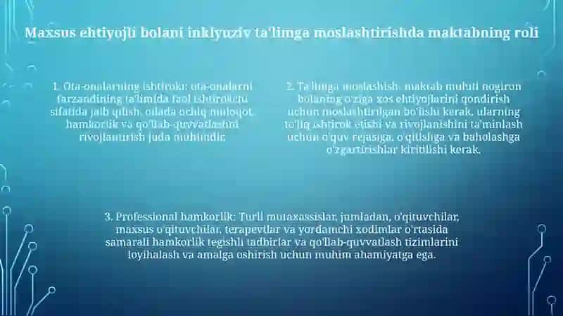 Muhtoj Bolgan Oilalar va Maktablar 3