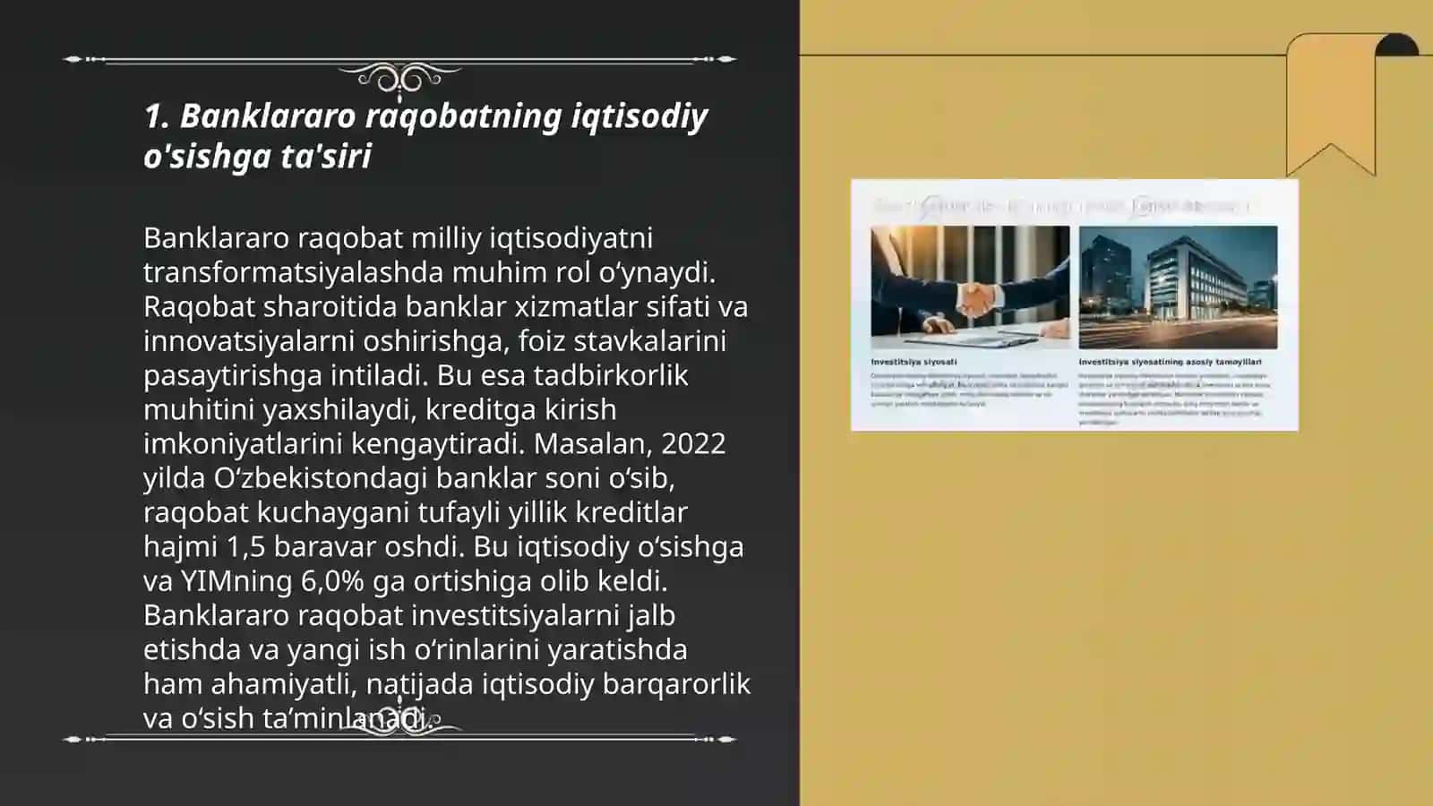 Milliy iqtisodiyatni transformatsiyalashda banklararo raqobatning tutgan o‘rni 3