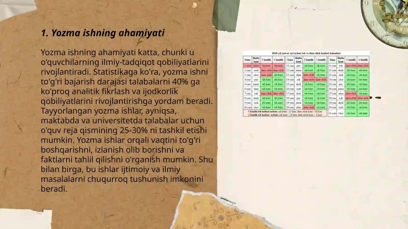 Yozma ish tartibi 3