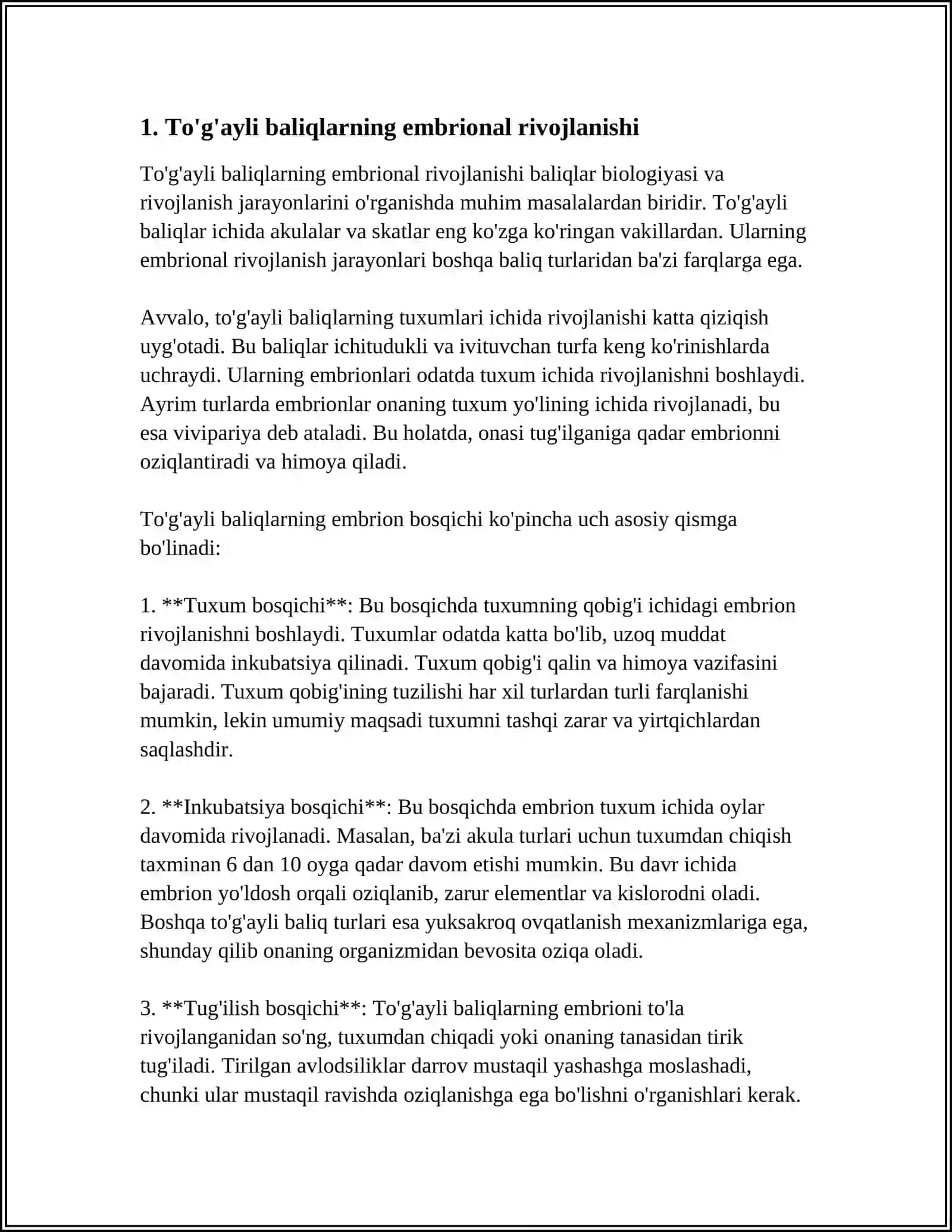 TOG'AYLI BALIQLARNING INDIVIDUAL RIVOJLANISHI XUSUSIYATLARI 3